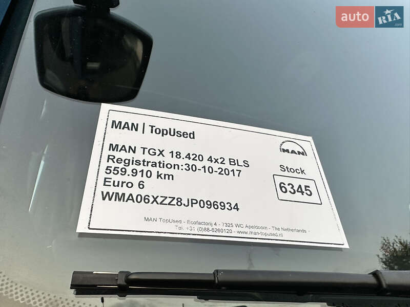 Тягач MAN TGX 2017 в Харкові фото 47 Тягач MAN TGX 2017 в Харкові