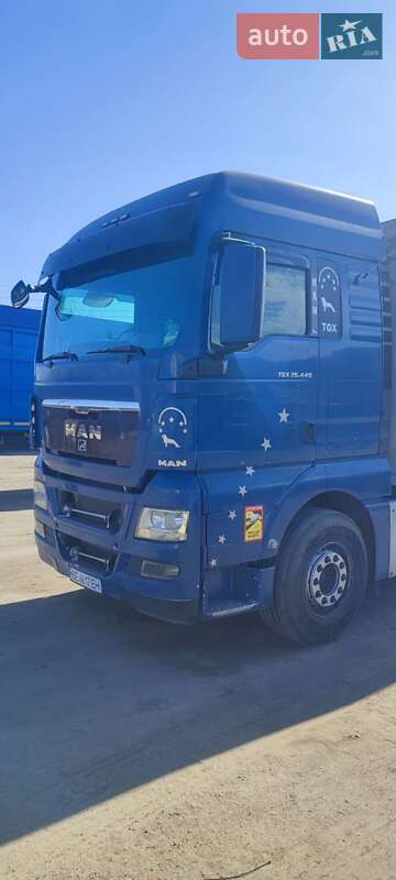 Контейнеровоз MAN TGX 2008 в Первомайске