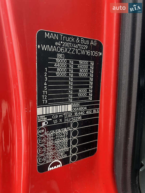 Тягач MAN TGX 2011 в Львове