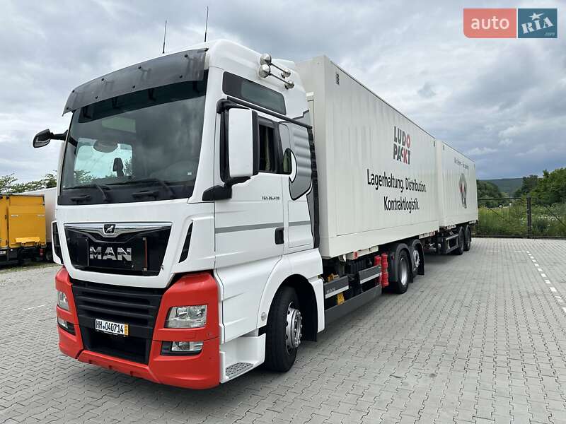 Контейнеровоз MAN TGX 2020 в Заліщиках