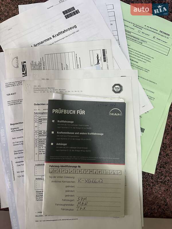 Тягач MAN TGX 2015 в Калуші