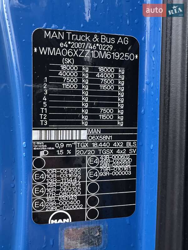 Тягач MAN TGX 2013 в Виннице