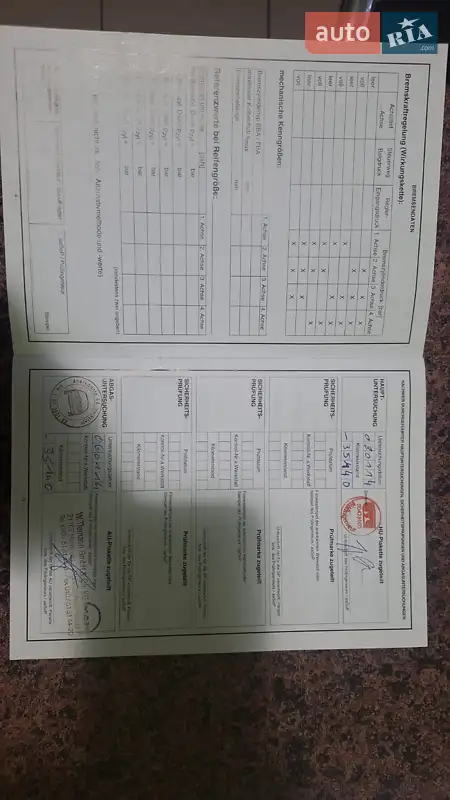 Тягач MAN TGX 2013 в Калуше документ 10 фото Тягач MAN TGX 2013 в Калуше документ