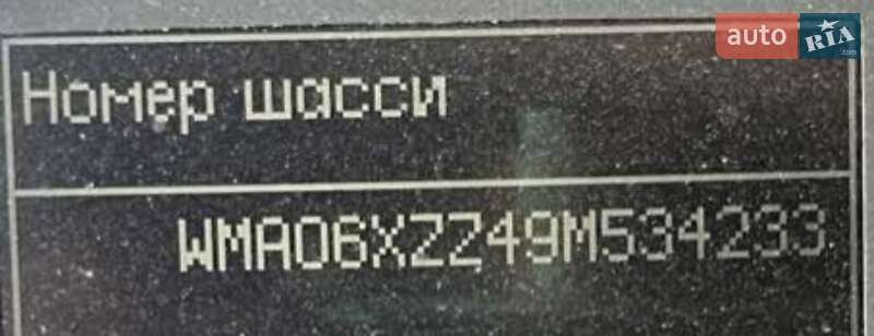 Тягач MAN TGX 2009 в Бердичеві