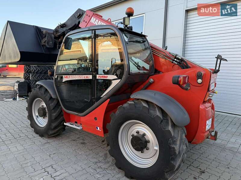 Телескопічні навантажувачі Manitou MLT 634-120 LSU 2007 в 