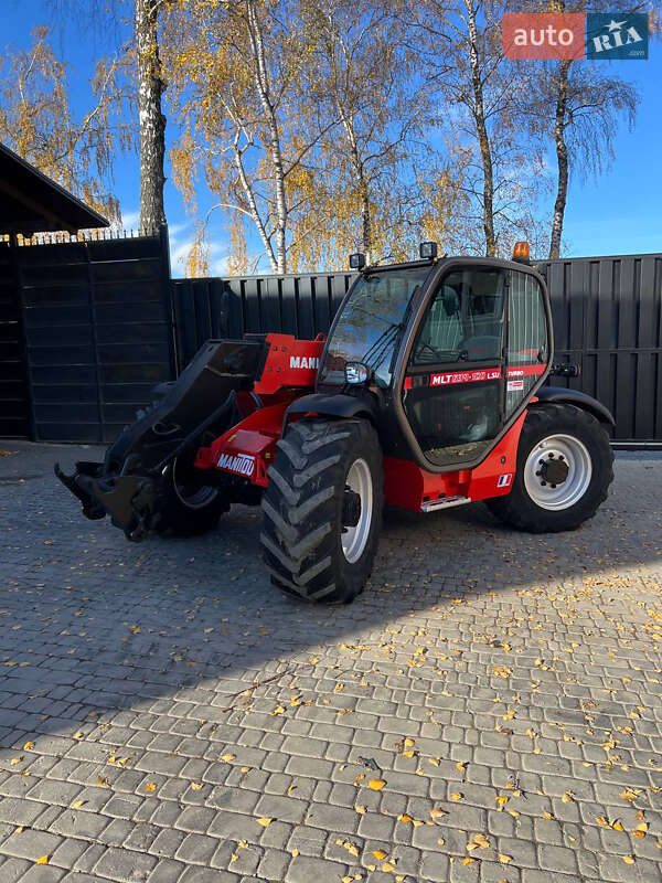 Телескопічні навантажувачі Manitou MLT 634-120 LSU 2004 в Теребовлі