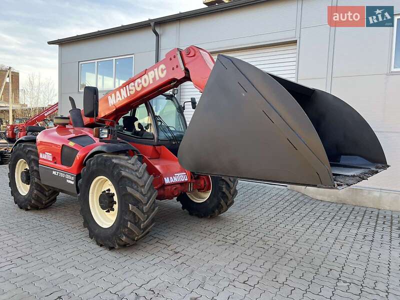 Телескопічні навантажувачі Manitou MLT 730-120 LS 2002 в Луцьку