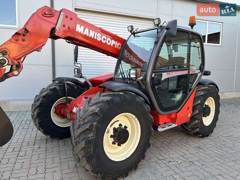 Телескопічні навантажувачі Manitou MLT 730-120 LS 2002 в Луцьку