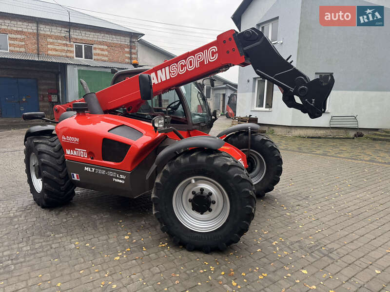 Телескопічні навантажувачі Manitou MLT 735-120 LSU 2008 в Теребовлі