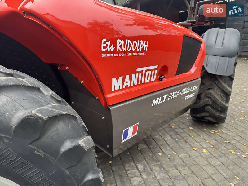 Телескопічні навантажувачі Manitou MLT 735-120 LSU 2008 в Теребовлі