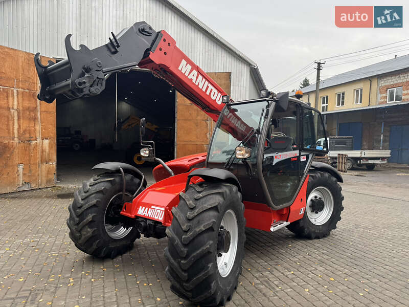 Телескопічні навантажувачі Manitou MLT 735-120 LSU 2008 в Теребовлі