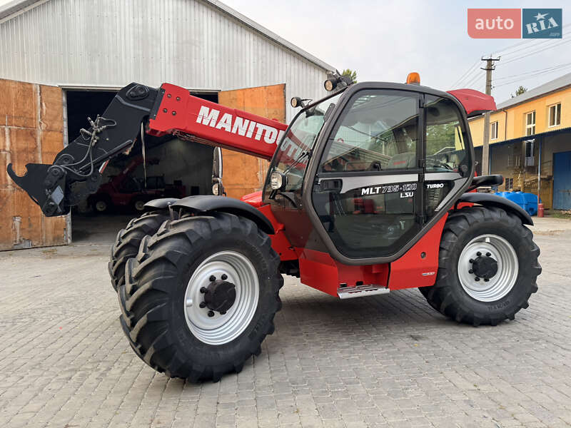 Телескопічні навантажувачі Manitou MLT 735 LSU 2010 в Теребовлі