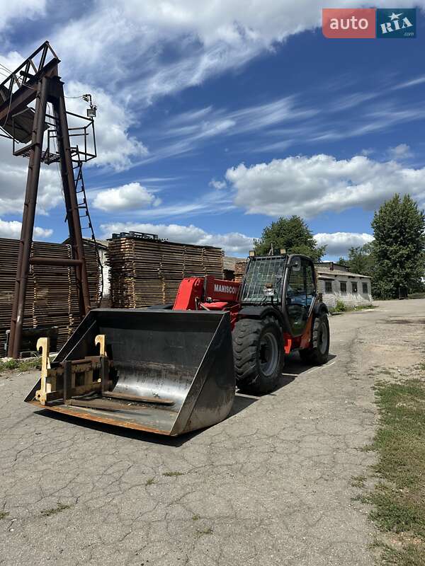 Телескопический погрузчик Manitou MLT 741-120 LSU 2004 в Ставище
