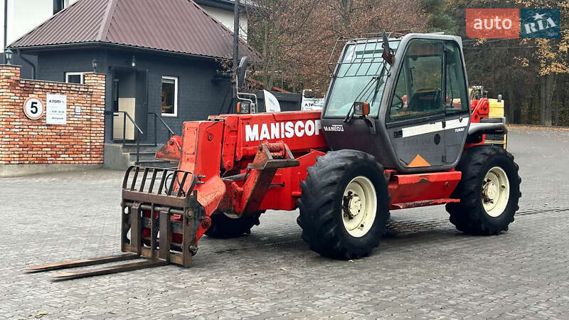 Підйомник телескопічний Manitou MT 1235S 2002 в Житомирі