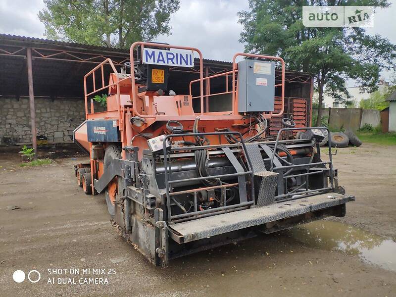 Асфальтоукладчик Marini MP 1995 в Стрые