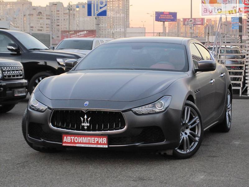 Седан Maserati Ghibli 2015 в Києві