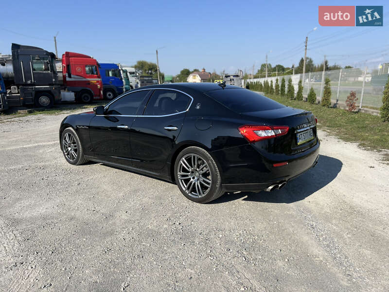 Седан Maserati Ghibli 2016 в Івано-Франківську