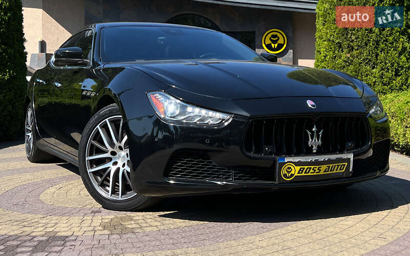 Седан Maserati Ghibli 2017 в Львове