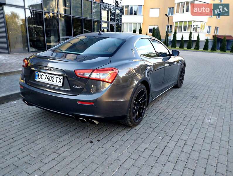 Седан Maserati Ghibli 2017 в Львове фото 10 Седан Maserati Ghibli 2017 в Львове