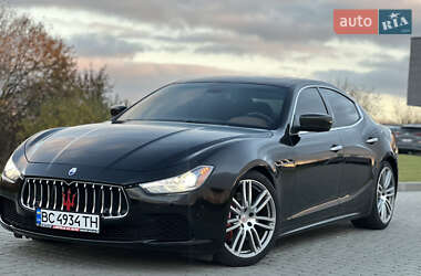 Седан Maserati Ghibli 2014 в Львове