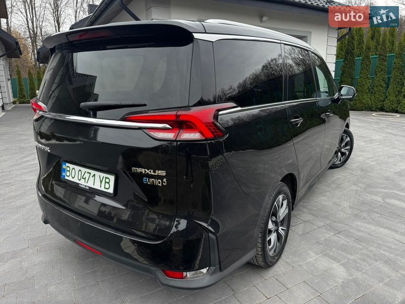 Минивэн Maxus Euniq 5 2020 в Тернополе фото 6 Минивэн Maxus Euniq 5 2020 в Тернополе