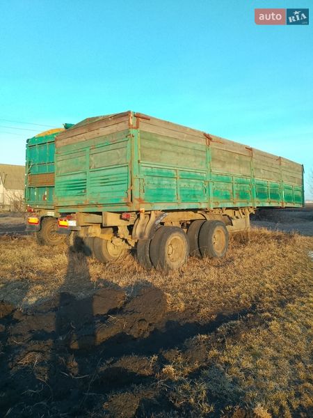 Бортовой полуприцеп МАЗ 93801 1992 в Глобине