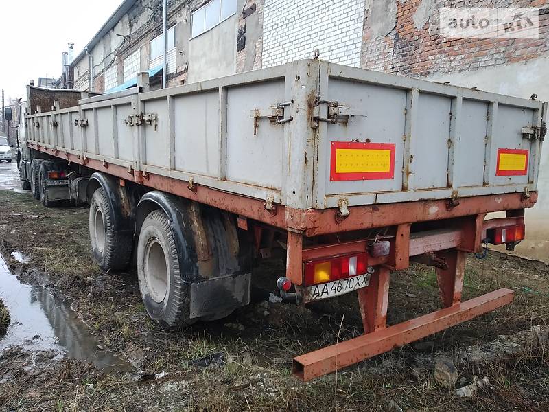 Бортовой полуприцеп МАЗ 93866 2005 в Днепре