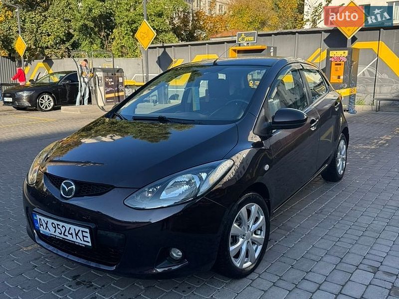 2008 Mazda 2, VIN JMZDE145200190661:plate — фото 1 (autoria)
