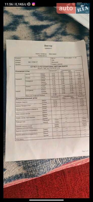 Седан Mazda 323 1996 в Рівному фото 19 Седан Mazda 323 1996 в Рівному