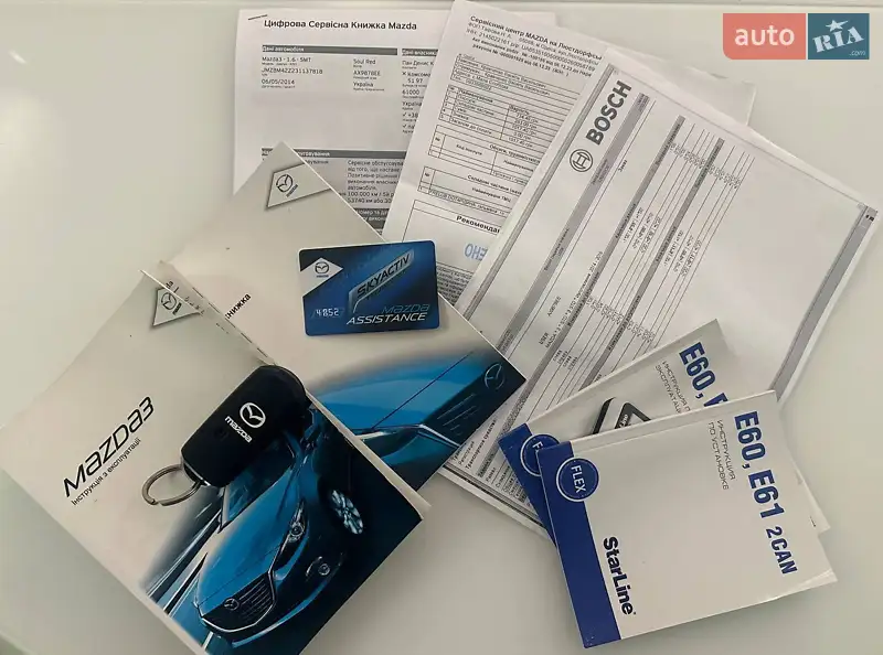 Седан Mazda 3 2014 в Киеве документ