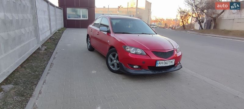 2005 Mazda 3, VIN JM1BK12F151289367:plate — фото 1 (autoria)