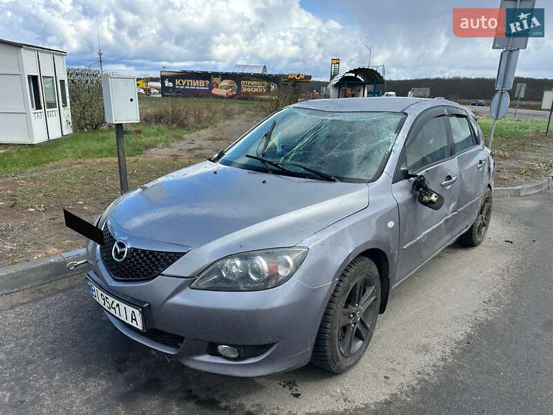 2006 Mazda 3, VIN JMZBK14Z561308453:plate — zdjęcie 1 (autoria)