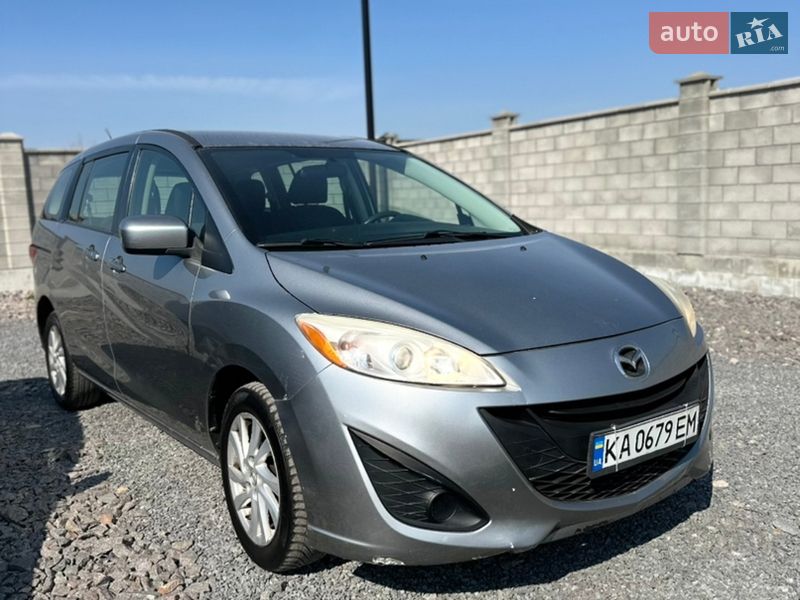2012 Mazda 5, VIN JM1CW2BL3C0143141:plate — фото 1 (autoria)