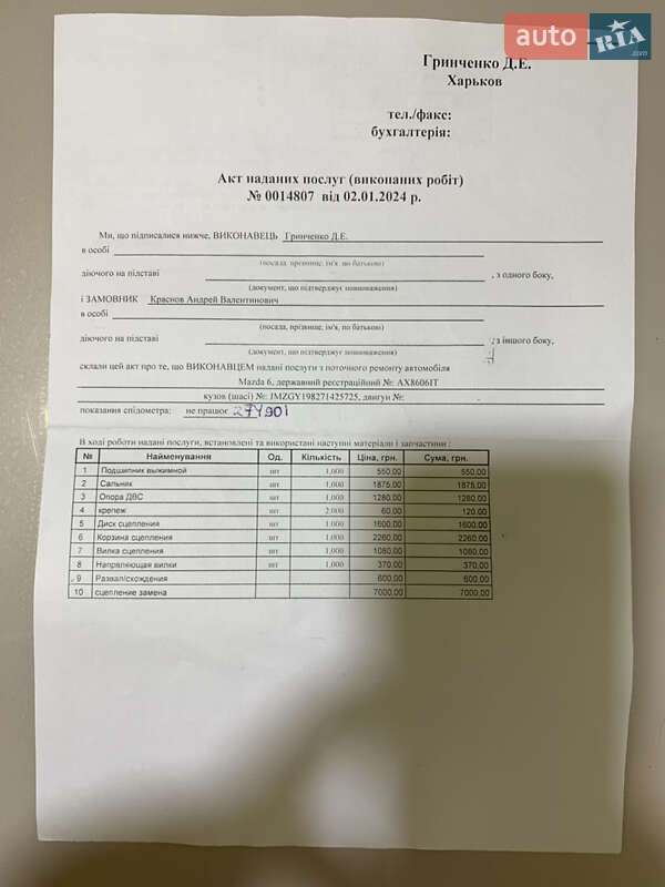 Универсал Mazda 6 2006 в Харькове