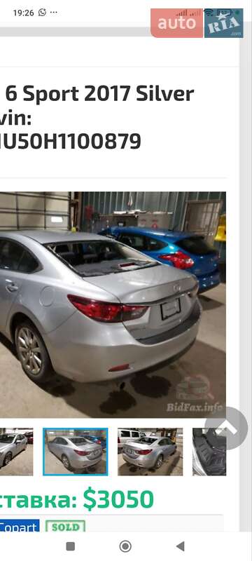 Седан Mazda 6 2016 в Ивано-Франковске