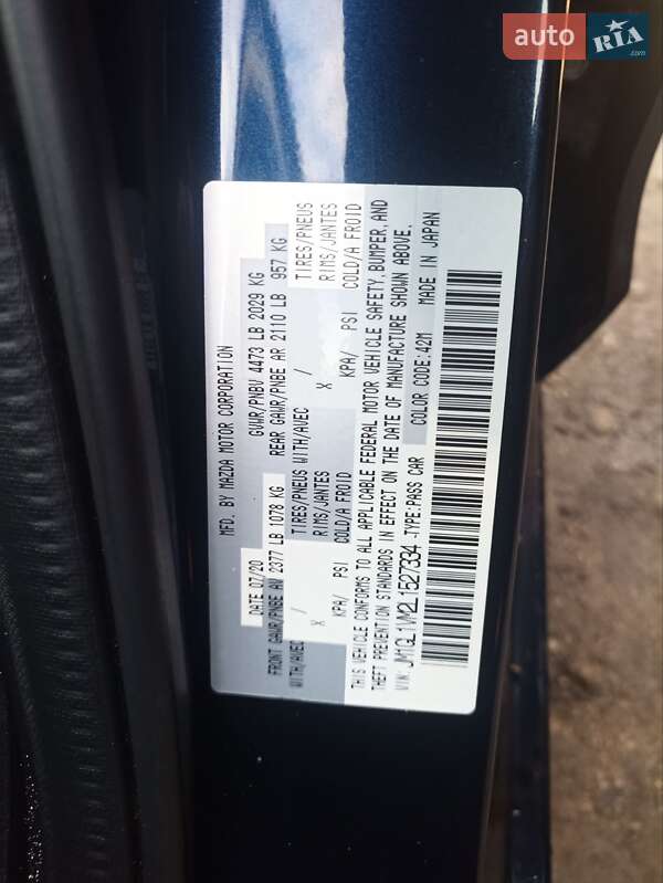 Седан Mazda 6 2020 в Львове фото 5 Седан Mazda 6 2020 в Львове