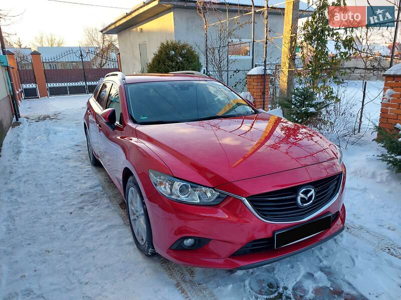 2014 Mazda 6, VIN JMZGJ691651188297:plate — фото 1 (autoria)