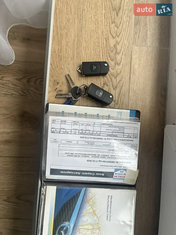 Лифтбек Mazda 6 2006 в Тернополе документ 2 фото Лифтбек Mazda 6 2006 в Тернополе документ