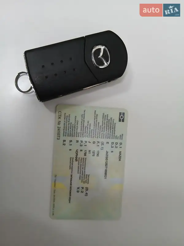 Седан Mazda 6 2006 в Киеве документ 2 фото Седан Mazda 6 2006 в Киеве документ