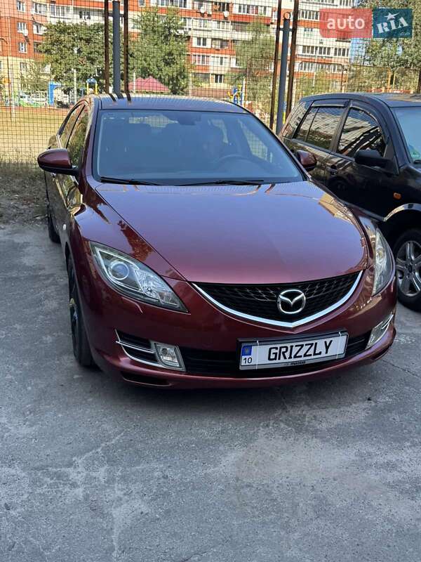 2008 Mazda 6, VIN JMZGH12F681134001:plate — фото 1 (autoria)