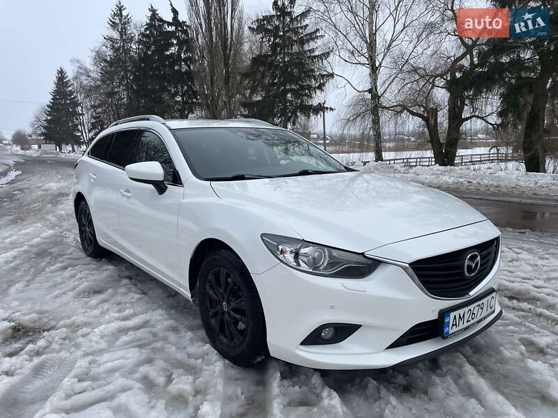 2014 Mazda 6, VIN JMZGJ692821184493:plate — фото 1 (autoria)