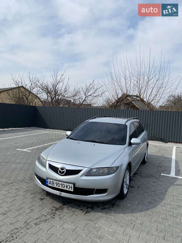 2006 Mazda 6, VIN JMZGY19T661422154:plate — фото 1 (autoria)