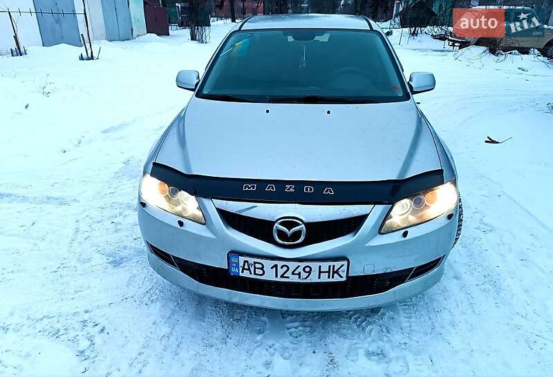 2006 Mazda 6, VIN JMZGG14F671650744:plate — фото 1 (autoria)