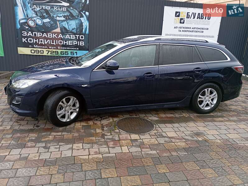 2012 Mazda 6, VIN JMZGHA9B611502811:plate — photo 1 (autoria)