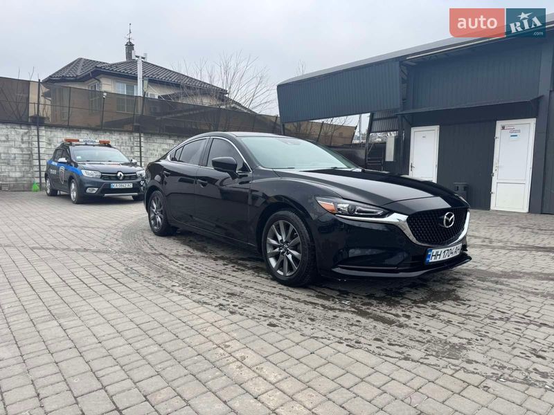 2018 Mazda 6, VIN JM1GL1UM4J1330633:plate — фото 1 (autoria)