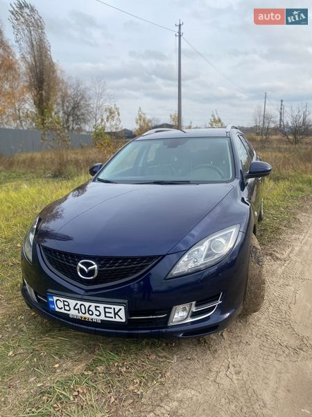 2008 Mazda 6, VIN JMZGH19D601177819:plate — фото 1 (autoria)