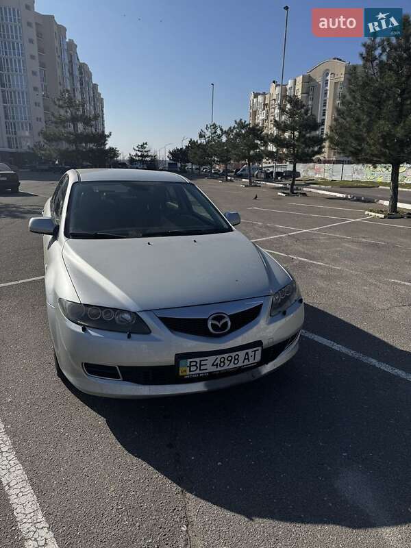 2007 Mazda 6, VIN JMZGG12F771685401:plate — фото 1 (autoria)