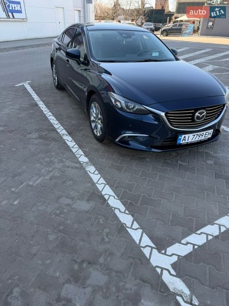 2017 Mazda 6, VIN JMZGJ523801545424:plate — photo 1 (autoria)