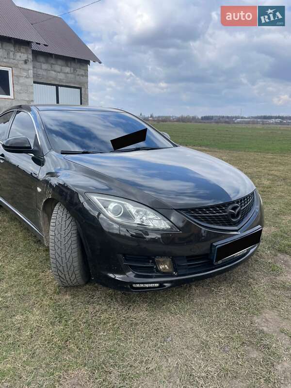 2008 Mazda 6, VIN JMZGH14D601170747:plate — фото 1 (autoria)