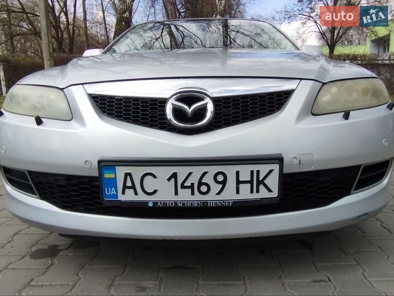 2007 Mazda 6, VIN JMZGY19R671474432:plate — фото 1 (autoria)